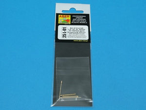 Aber 25L-01 Set of 2 Turned U.S barrels for Browning M-1919 A4 with two part muzzle 1/25 – imagen 3