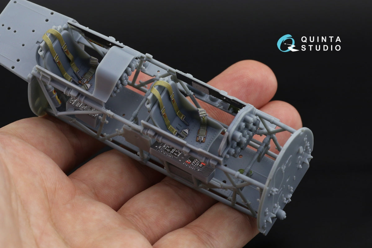 Quinta Studio QD32102 T-6G 3D-Printed coloured Interior on decal paper (Kitty Hawk) 1/32 – zdjęcie 12