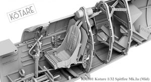 Kotare K32001 Spitfire Mk.Ia Mid. 1/32 – zdjęcie 6