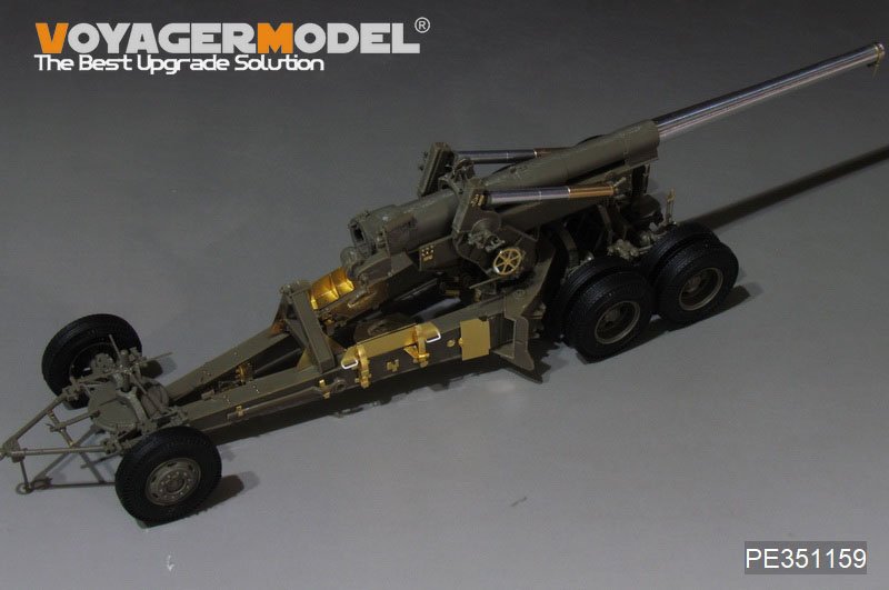 Voyager Model PE351159 WWII M1A1 155mm Cannon Long Tom Basic(For AFV 35295) 1/35 – imagen 2