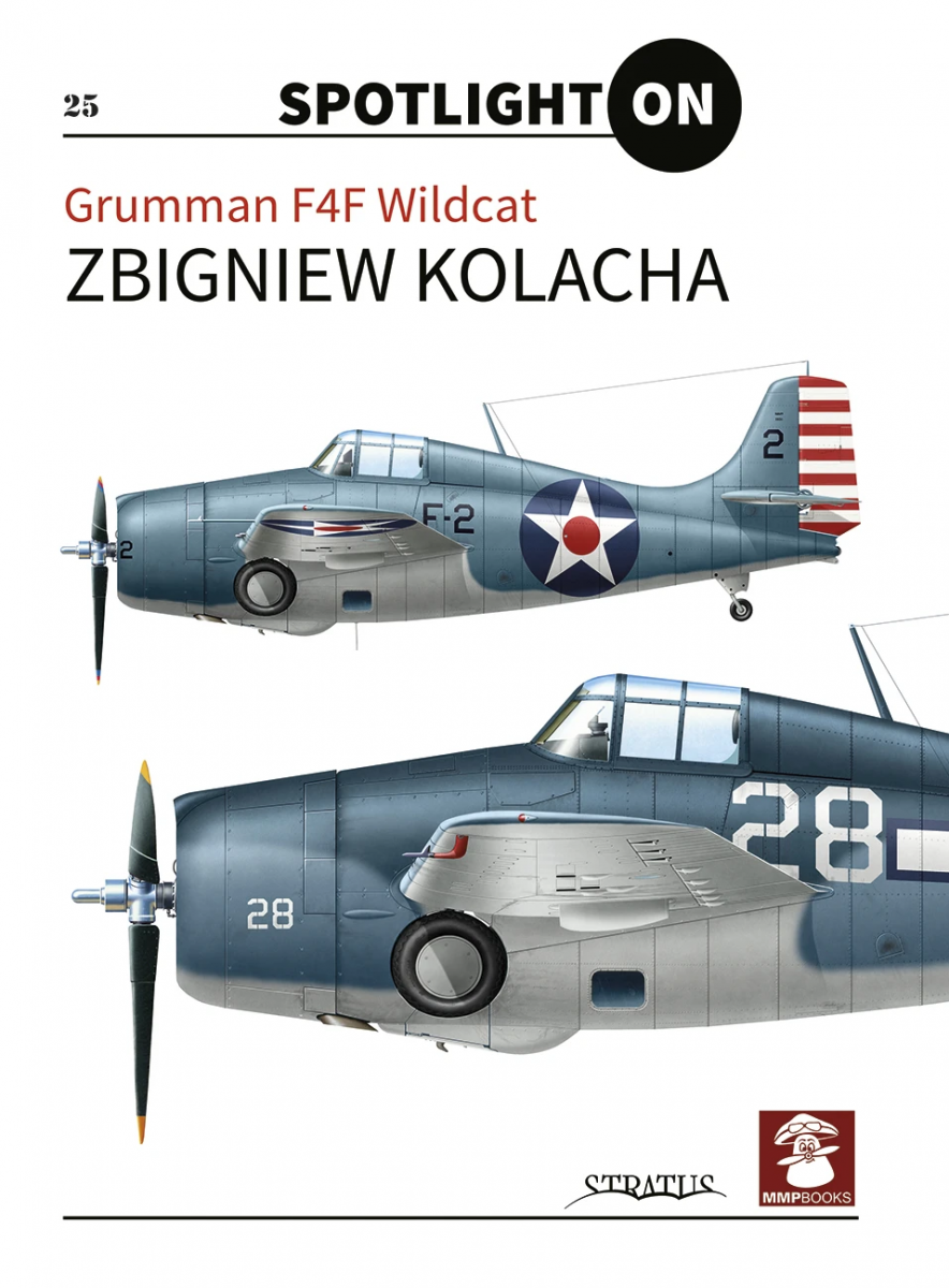 MMP Books 49357 Pleins feux sur le 25 : Grumman F4F Wildcat EN 