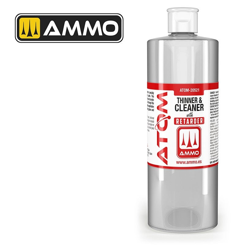 AMMO by Mig Jimenez 20521 ATOM Thinner and Cleaner with Retarder 400ml – Bild 2