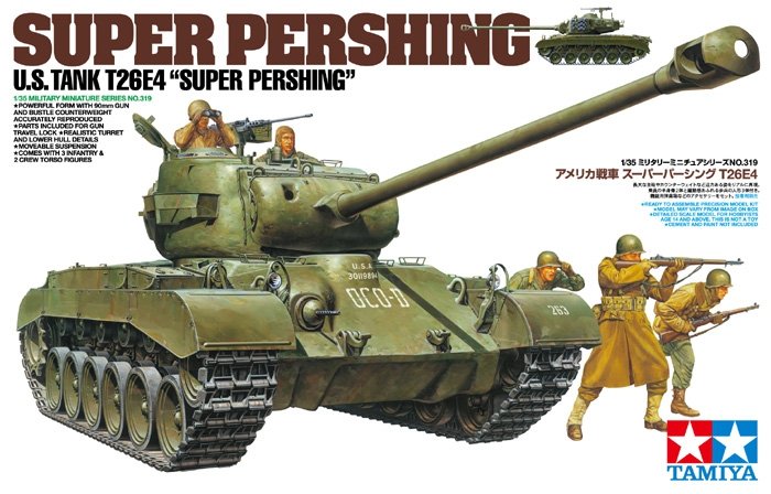 Tamiya 35319 T26E4 Super Pershing 1/35