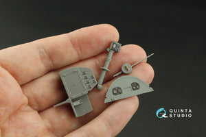 Quinta Studio QD35127 Nakajima B5N2 Kate 3D-Printed coloured Interior on decal paper (Border Model) 1/35 – imagen 8