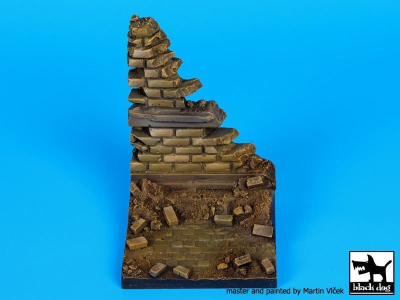 Black Dog D35056 Ruined wall N°3 base 1/35 – zdjęcie 4