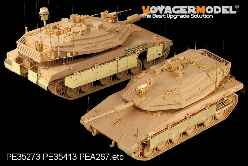 Voyager Model PE35414 Modern Merkava Mk.IV LIC MBT side skirt For ACADEMY 13227 1/35 – imagen 5