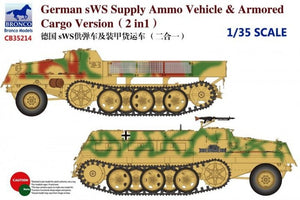 Bronco CB35214 German sWS Supply Ammo Vehicle / Armored Cargo Version 1/35