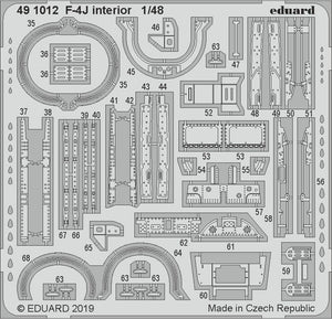 Eduard 491012 F-4J interior ACADEMY 1/48 – imagen 2