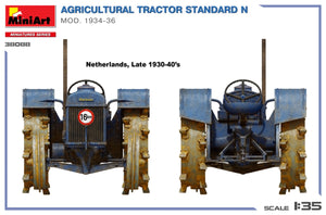 MiniArt 38088 Agricultural Tractor Standard N Mod. 1934-36 1/35