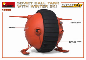 MiniArt 40008 SOVIET BALL TANK w/ WINTER SKI. INTERIOR KIT 1/35 – immagine 11
