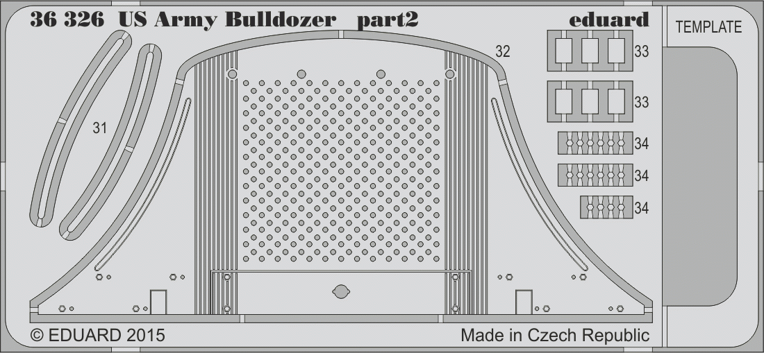 Eduard 36326 US Army Bulldozer MINIART 1/35 – Bild 2