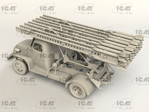 ICM 35596 BM-13-16 on G7107 chassis with Soviet crew 1/35 – immagine 5