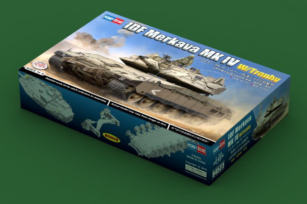 Hobby Boss 84523 IDF Merkava Mk IV avec trophée 1/35 – image 2