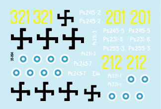 Star Decals 35-894 Finnish tanks in WW2 part 4 1/35 – Bild 3