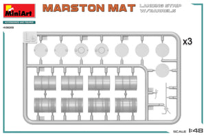 MiniArt 49019 MARSTON MAT LANDING STRIP w/BARRELS 1/48 – imagen 3