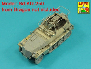 Aber 35L-169 Lufa do niemieckiego karabinu MG34 z pancerną osłoną 1/35 – zdjęcie 14