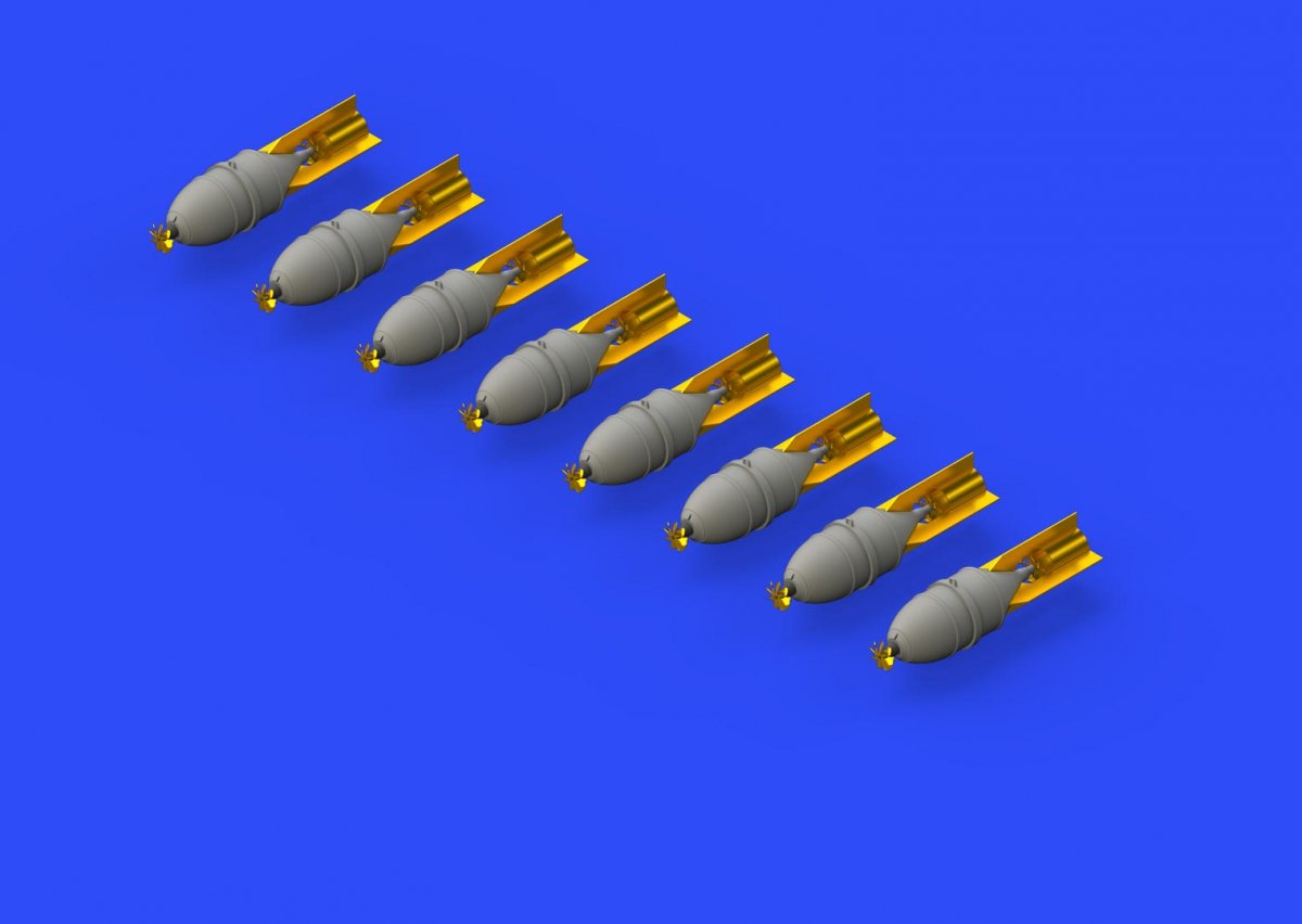Eduard 648376 FAB 100 Soviet WWII bombs 1/48 – zdjęcie 2