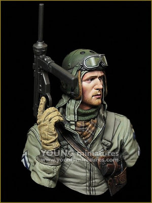 Young Miniatures YM1881 US Tank Crew WWII HELL ON WHEELS 1/10 – immagine 7