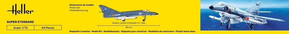 Heller 56360 Super Etendard - Starter Kit 1/72 – image 5
