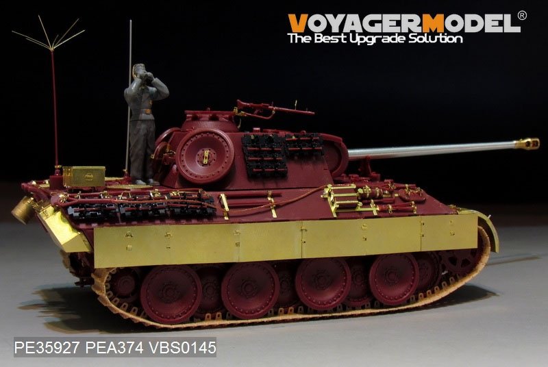 Voyager Model PE35927 WWII German Panther A Late Version For MENG TS-035 1/35 – imagen 2