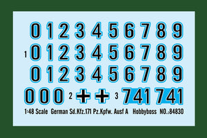 Hobby Boss 84830 German Sd.Kfz.171 Pz.Kpfw.Ausf A 1/48 – Bild 5