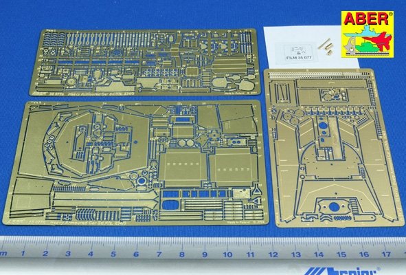 Aber 35077 Sd.Kfz. 234/3 ( ciezki samochod pancerny z działem 7,5 cm ) (ITA) 1/35 – imagen 2