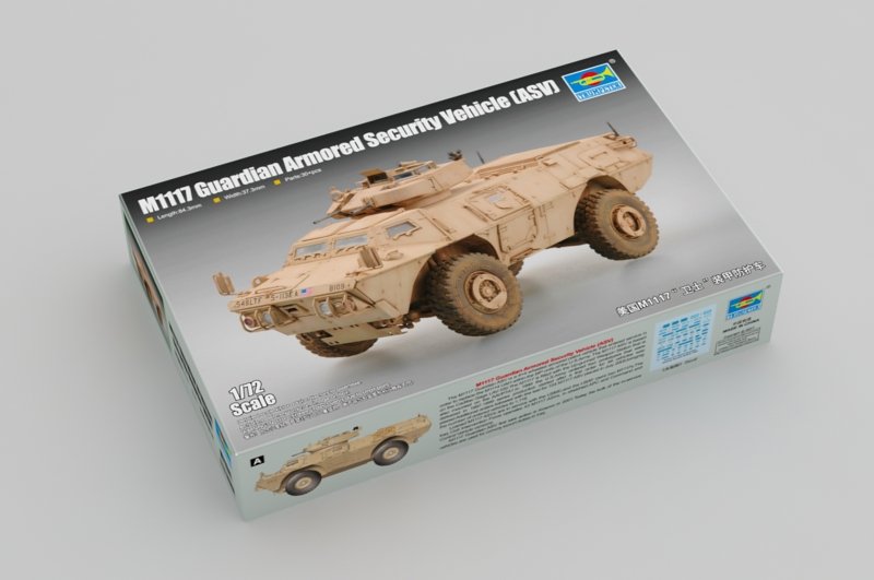 Trumpeter 07131 M1117 Guardian Armored Security Vehicle (ASV) 1/72 – imagen 2