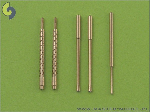 Ensemble d'armement Master AM-48-020 A6M5 Zero (canons de 7,7 mm et 20 mm) et tube Pitot (1/48)