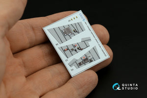 Quinta Studio QD+48370 F-4E late without DMAS 3D-Printed &amp;amp; coloured Interior on decal paper (Meng) (with 3D-printed resin parts) 1/48 – zdjęcie 8