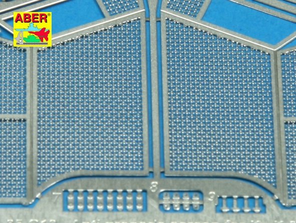 Aber 35G19 Anti grenade screen for KwK 38 Lavete 1/35 – imagen 2