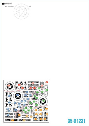 Star Decals 35-C1231 US M4A1 75mm Sherman 1/35 – immagine 2