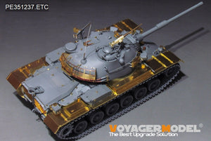 Kit de mise à niveau des ailes de char de combat principal américain moderne M48A3-A5 Voyager Model PE351237 pour TAKOM 2161 et 2162 au 1/35 – image 5