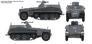 Das Werk DW16018 Sd.Kfz. 250/1 Ausf. A 1/16 – zdjęcie 3