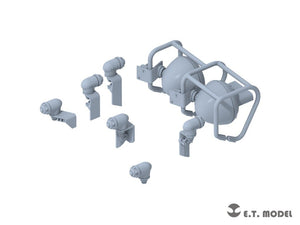 E.T. Model P35-258 Lights Set for PLA Type 59 Medium Tank ( 3D Print ) 1/35 – imagen 3