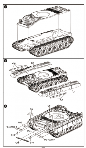 Modelcollect UA72193 Soviet T-80 Main Battle Tank 1970S-1990S N in1 1/72 – Bild 20