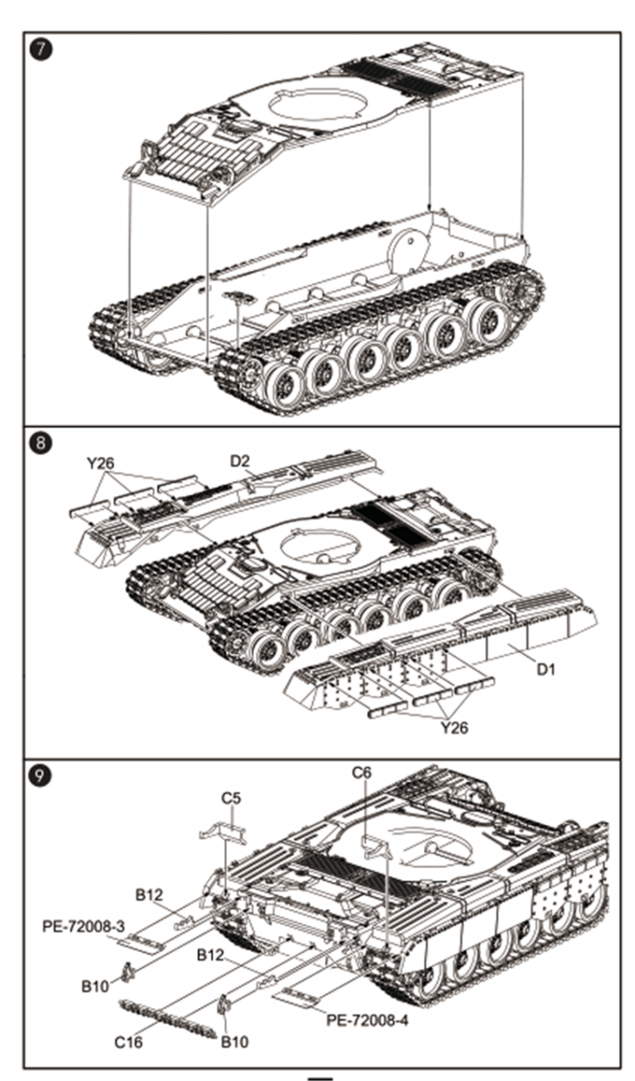 Modelcollect UA72193 Soviet T-80 Main Battle Tank 1970S-1990S N in1 1/72 – Bild 20