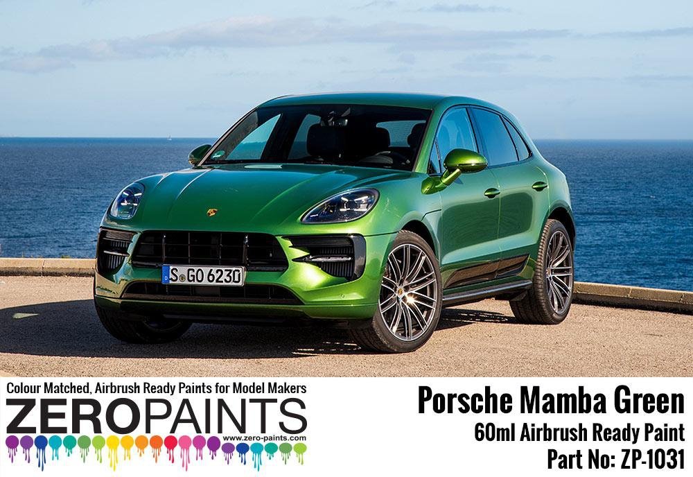 Peinture Zero Paints ZP-1031-G Vert Porsche Mamba 60 ml - M6S 