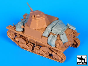 Black Dog T35114 Carro Armato L6 accessories set 1/35 – imagen 5