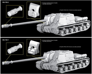 Dragon 6796 ISU-152-2 155mm BL-10 Cannon 2in1 1/35 – immagine 2