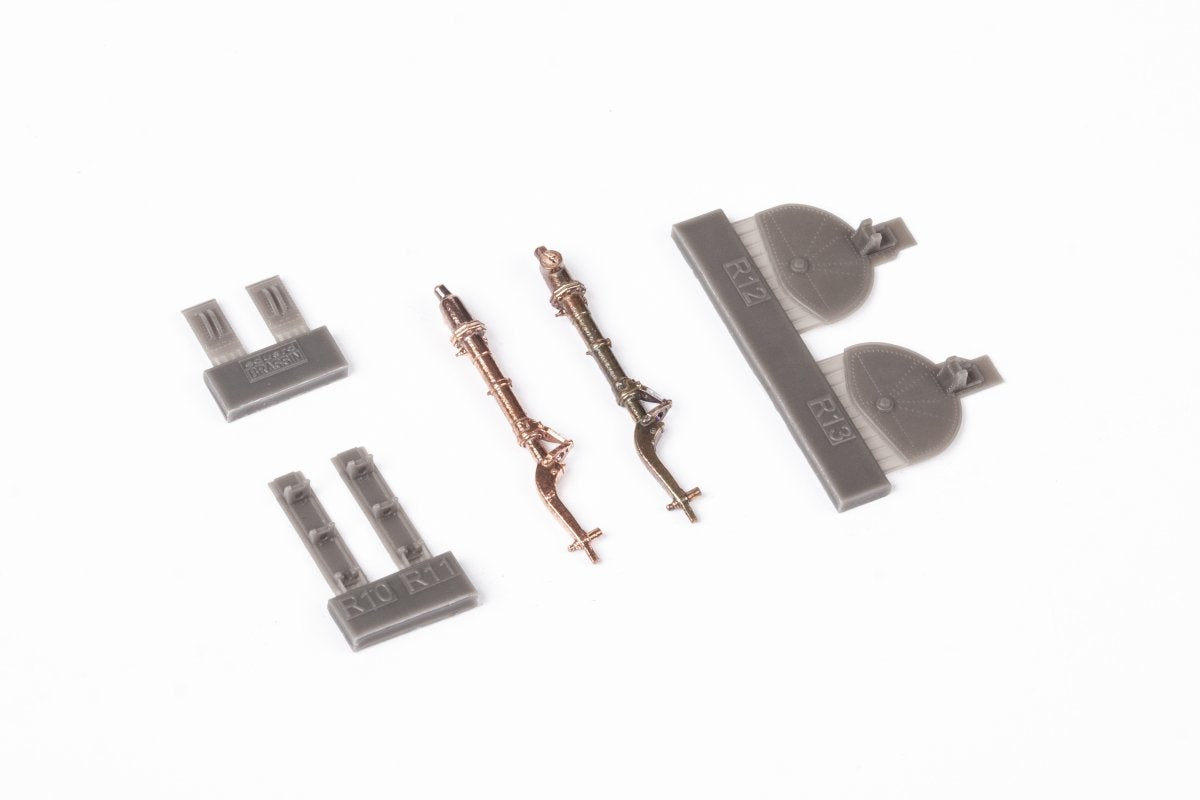 Eduard 648695 A6M undercarriage legs BRONZE EDUARD 1/48 – imagen 6