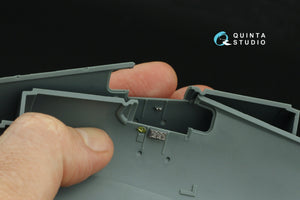 Quinta Studio QD48413 F6F-3E/N Hellcat 3D-Printed &amp;amp; coloured Interior on decal paper (Eduard) 1/48 – imagen 11
