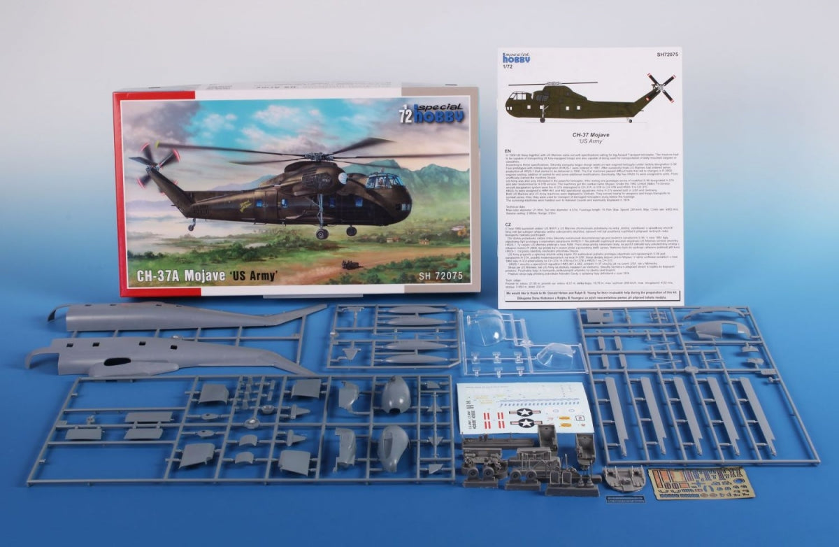 Special Hobby 72075 CH-37A Mojave &amp;#39;US Army&amp;#39; 1/72 – imagen 4