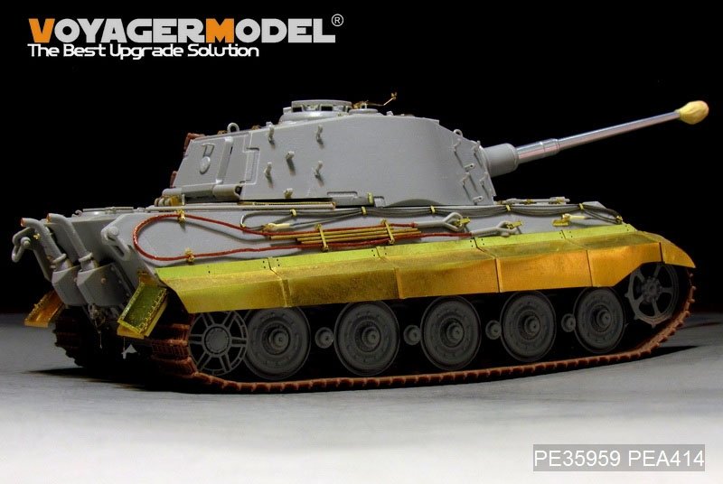 Voyager Model PE35959 WWII German King Tiger (Hensehel Turret) For HOBBYBOSS 84531 1/35 – imagen 6