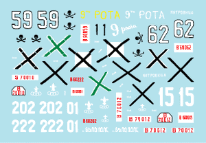 Star Decals 35-C1107 Axis &amp;amp; Eastern European Tank Mix 1 1/35 – imagen 3