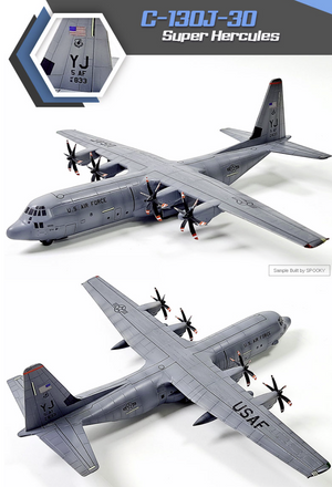 Academy 12631 C-130J-30 Hercules 1/144 – immagine 5