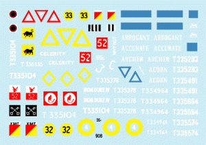 Star Decals 35-908 British Comets in Europe 1/35 – image 3