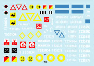 Star Decals 35-908 British Comets in Europe 1/35 – image 3