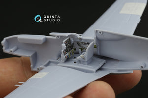 Quinta Studio QD72133 P-40B 3D-Printed coloured Interior on decal paper (Airfix) 1/72 – immagine 7