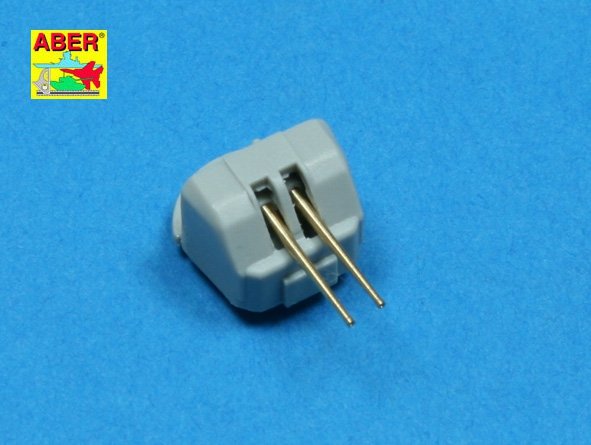 Aber 350L-41 Set of 12 pcs 100 mm barrels M1930 L45 for French ships 1/350 – imagen 4