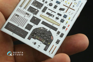 Quinta Studio QD32087 Ju87 D/G 3D-Printed &amp;amp; coloured Interior on decal paper (Trumpeter) 1/32 – imagen 11